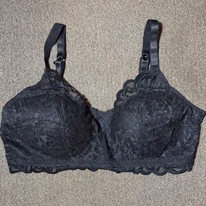 Bali Womens Bali Women's Desire All Over Lace Wirefree Bra DF6591 Size LG